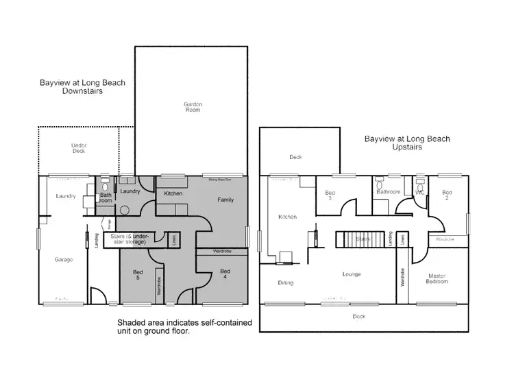 Floorplan of Homely house listing, 8 Bay Road, Long Beach NSW 2536
