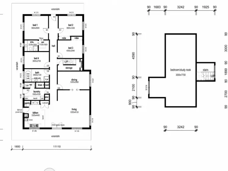 Floorplan of Homely house listing, 17 Pioneer Drive, Maiden Gully VIC 3551