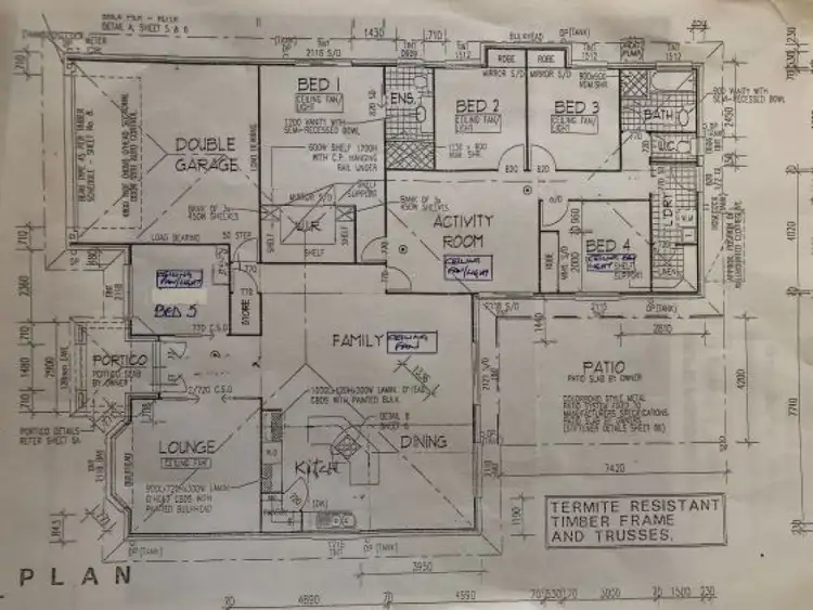 Floorplan of Homely house listing, 3 Page Court, Kearneys Spring QLD 4350