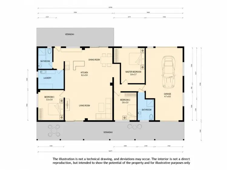 Floorplan of Homely rural property listing, 1348 Coast Road, Baffle Creek QLD 4674