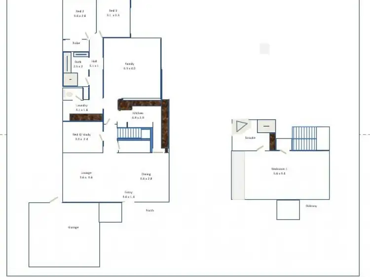 Floorplan of Homely house listing, 90 Tibradden Circle, Ascot WA 6104