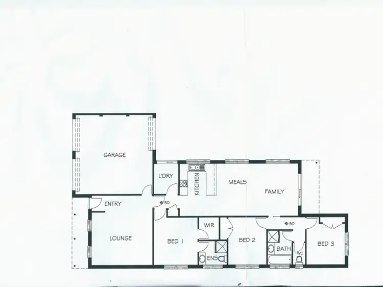 Floorplan of Homely house listing, 1A Shelley Street, Bendigo VIC 3550