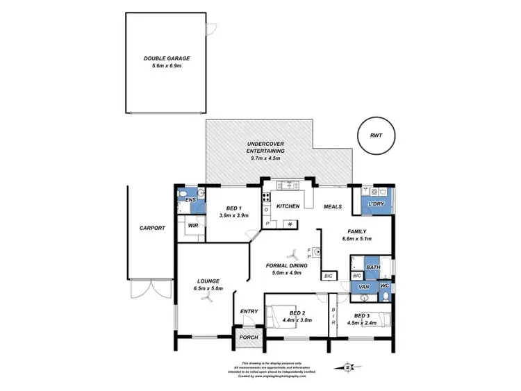 Floorplan of Homely house listing, 8 Ives Crescent, Mccracken SA 5211