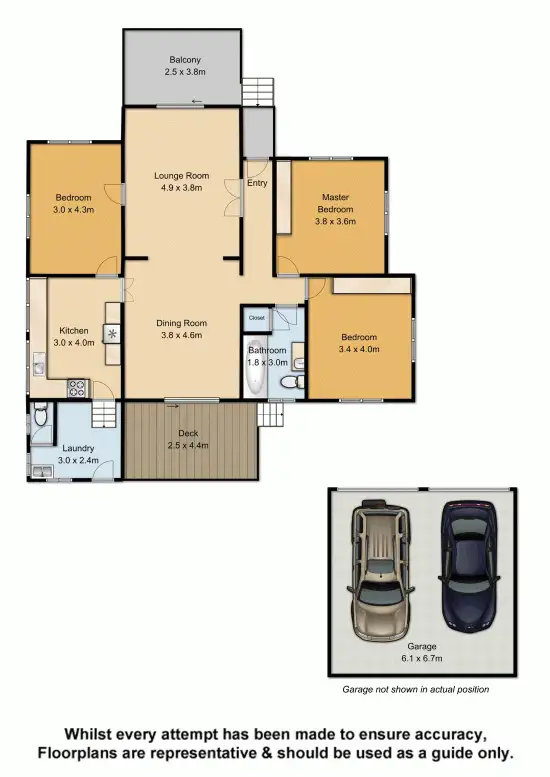 Floorplan of Homely house listing, 9 Aldinga Street, Gaythorne QLD 4051