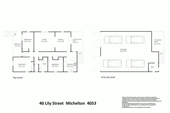 Floorplan of Homely house listing, 40 Lily Street, Mitchelton QLD 4053
