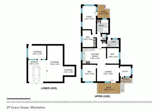 Floorplan of Homely house listing, 29 Grace Street, Mitchelton QLD 4053