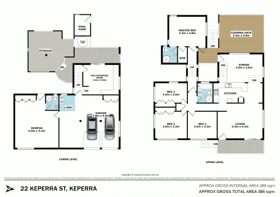 Floorplan of Homely house listing, 22 Keperra Street, Keperra QLD 4054