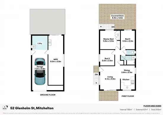 Floorplan of Homely house listing, 52 Glen Holm Street, Mitchelton QLD 4053