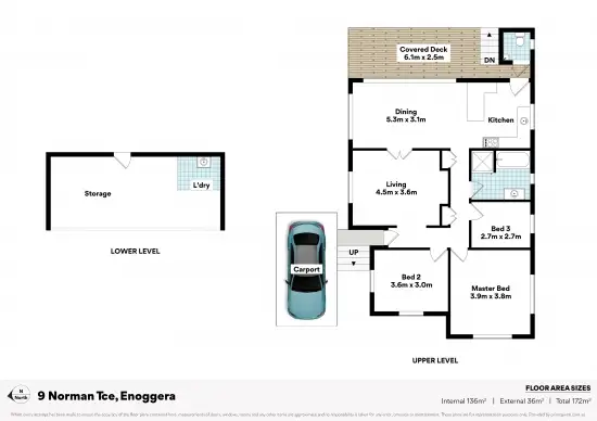 Floorplan of Homely house listing, 9 Norman Terrace, Enoggera QLD 4051
