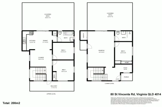 Floorplan of Homely house listing, 80 St Vincents Road, Virginia QLD 4014