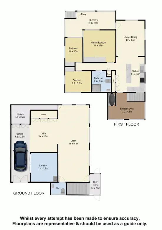 Floorplan of Homely house listing, 31 Nicholson Street, Mitchelton QLD 4053
