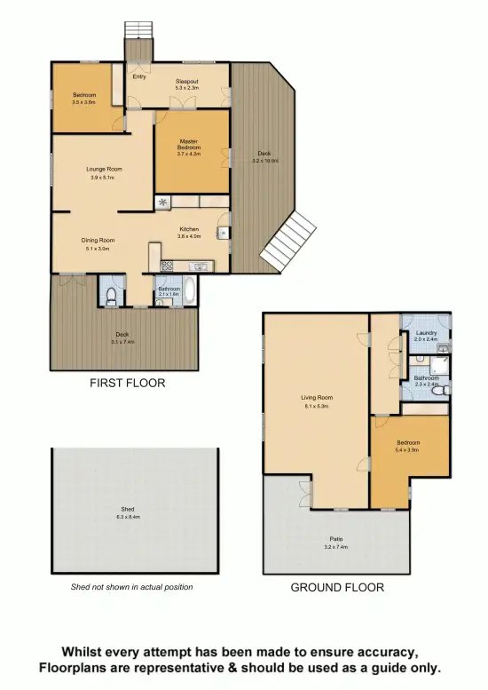 Floorplan of Homely house listing, 121 Grovely Terrace, Mitchelton QLD 4053