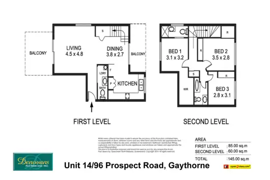 Floorplan of Homely apartment listing, 14/96 Prospect Road, Gaythorne QLD 4051