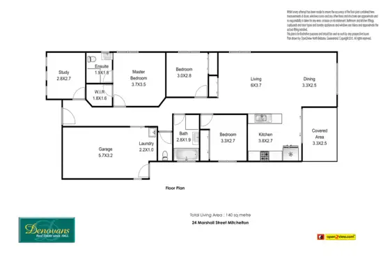 Floorplan of Homely house listing, 24 Marshall Street, Mitchelton QLD 4053