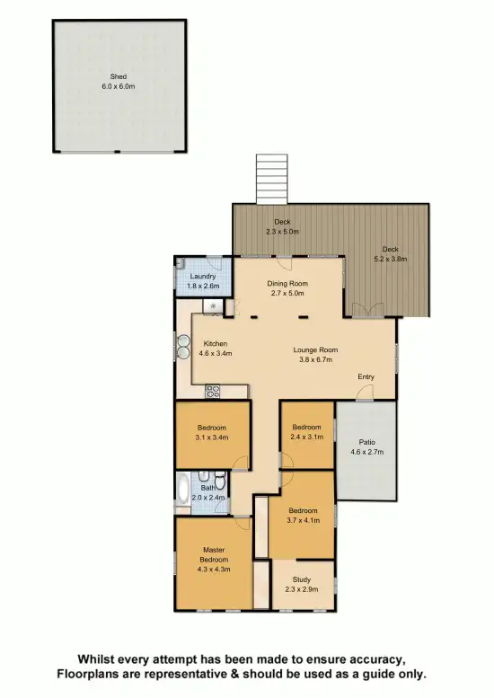 Floorplan of Homely house listing, 27 Fiat Avenue, Mitchelton QLD 4053