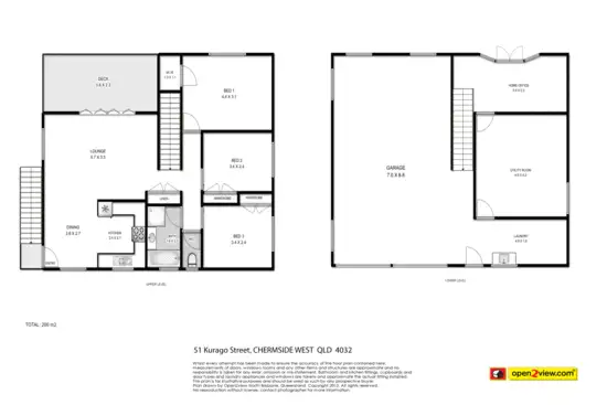 Floorplan of Homely house listing, 51 Kurago Street, Chermside West QLD 4032