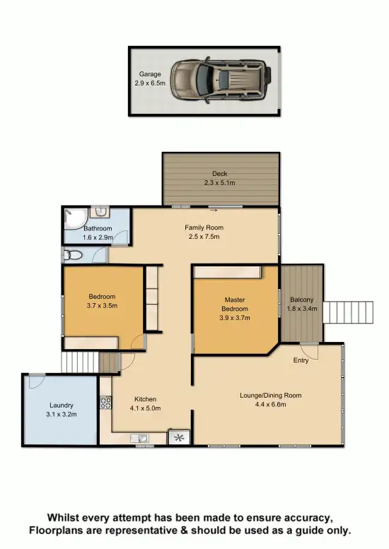 Floorplan of Homely house listing, 63 Suez Street, Mitchelton QLD 4053