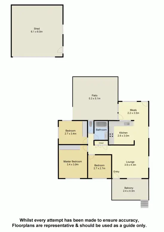 Floorplan of Homely house listing, 16 Arnell Street, Keperra QLD 4054
