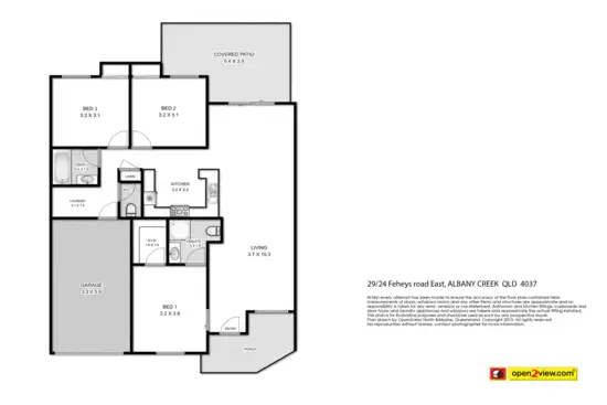 Floorplan of Homely villa listing, 29 Circa Crescent, Albany Creek QLD 4035