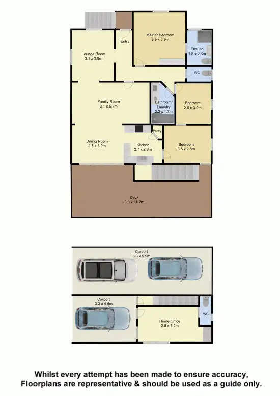 Floorplan of Homely house listing, 76 Mashobra Street, Mitchelton QLD 4053