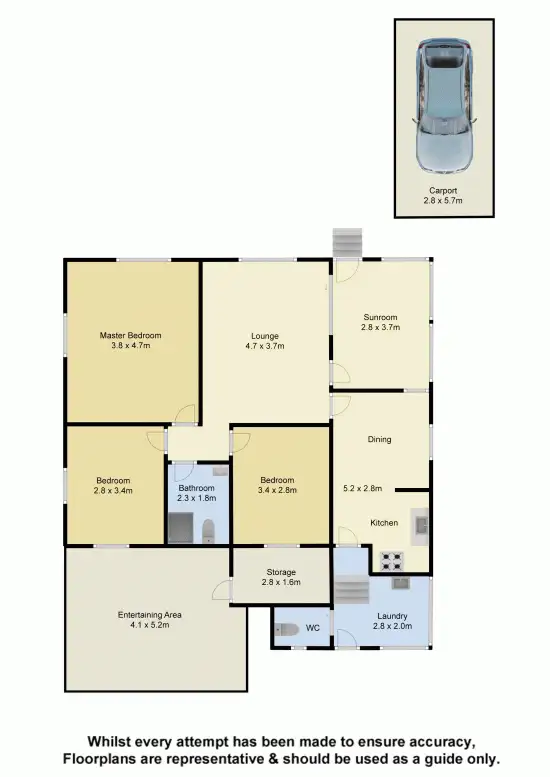 Floorplan of Homely house listing, 66 St Helens Road, Mitchelton QLD 4053