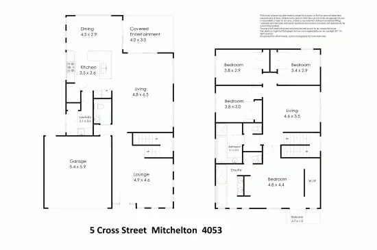 Floorplan of Homely house listing, 5 Cross Street, Mitchelton QLD 4053