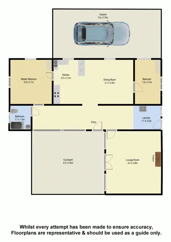 Floorplan of Homely house listing, 38 Kennion Street, Mitchelton QLD 4053