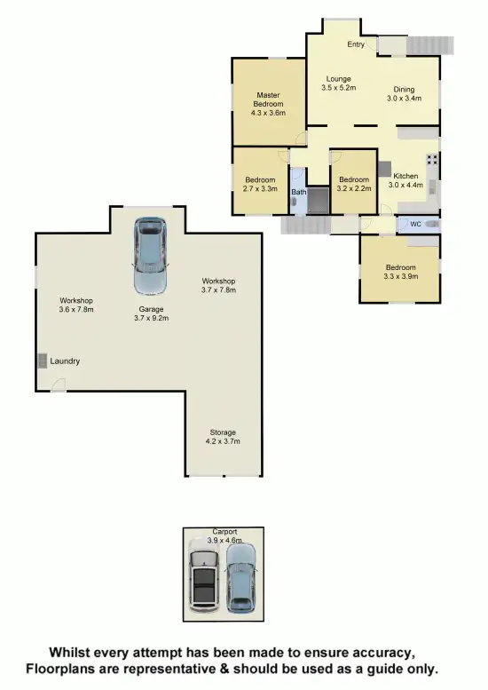 Floorplan of Homely house listing, 18 Elbury Street, Mitchelton QLD 4053