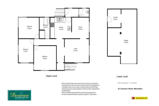 Floorplan of Homely house listing, 32 Chessom Street, Mitchelton QLD 4053