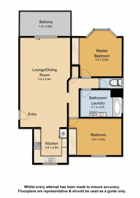 Floorplan of Homely apartment listing, 10/62 Lade Street, Gaythorne QLD 4051