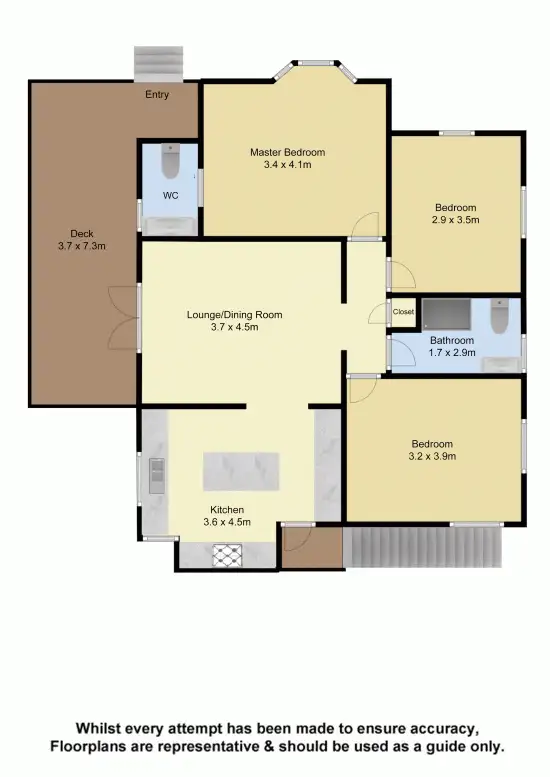 Floorplan of Homely house listing, 1 Nicholson Street, Mitchelton QLD 4053