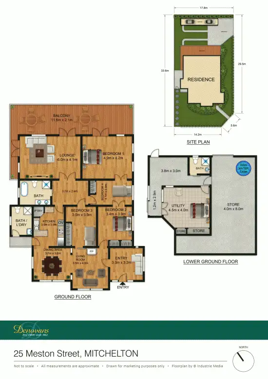 Floorplan of Homely house listing, 25 Meston Street, Mitchelton QLD 4053
