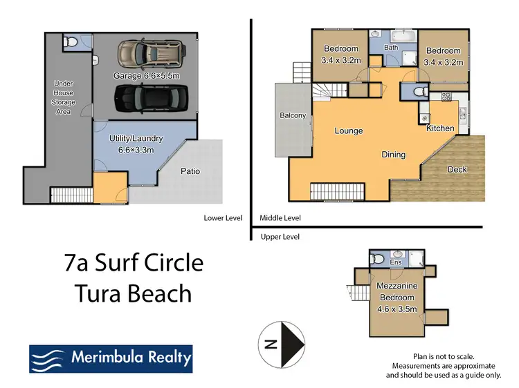 Floorplan of Homely villa listing, 7A Surf Cir, Tura Beach NSW 2548