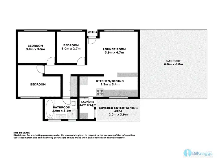 Floorplan of Homely house listing, 57 Squire St, Fingal Bay NSW 2315