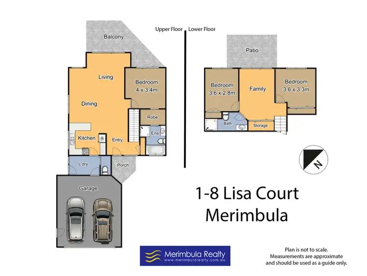 Floorplan of Homely townhouse listing, 8a Lisa Ct, Merimbula NSW 2548