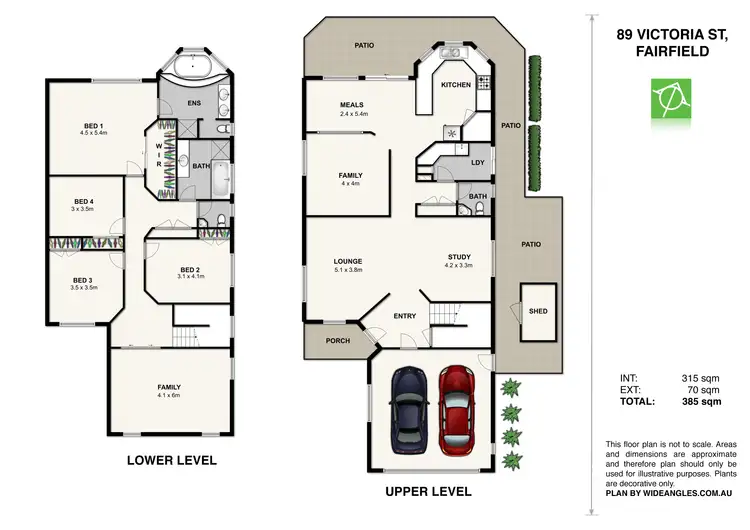Floorplan of Homely house listing, 89 Victoria St, Fairfield QLD 4103