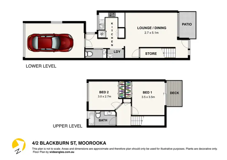 Floorplan of Homely townhouse listing, 4/2 Blackburn St, Moorooka QLD 4105