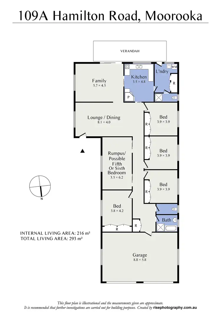 Floorplan of Homely house listing, 109A Hamilton Rd, Moorooka QLD 4105