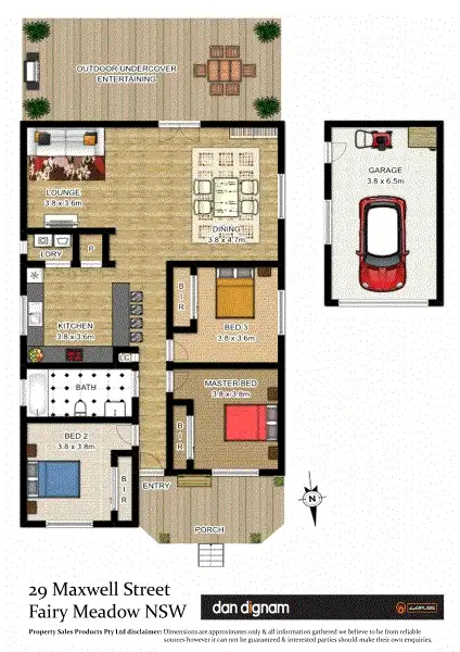 Floorplan of Homely house listing, Address available on request