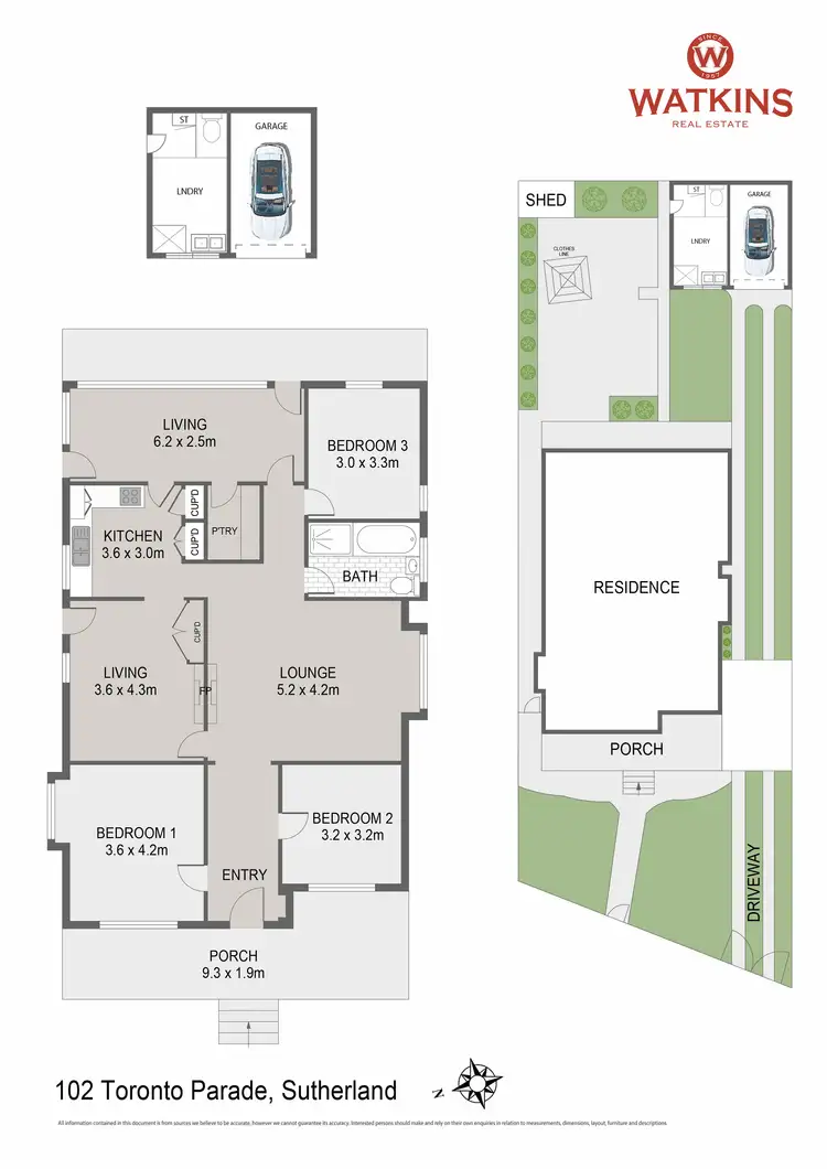 Floorplan of Homely house listing, 102 Toronto Parade, Sutherland NSW 2232