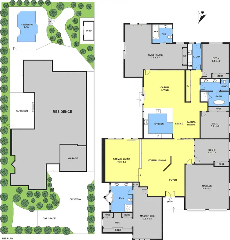 Floorplan of Homely house listing, 8 Fitzroy Street, Killara NSW 2071