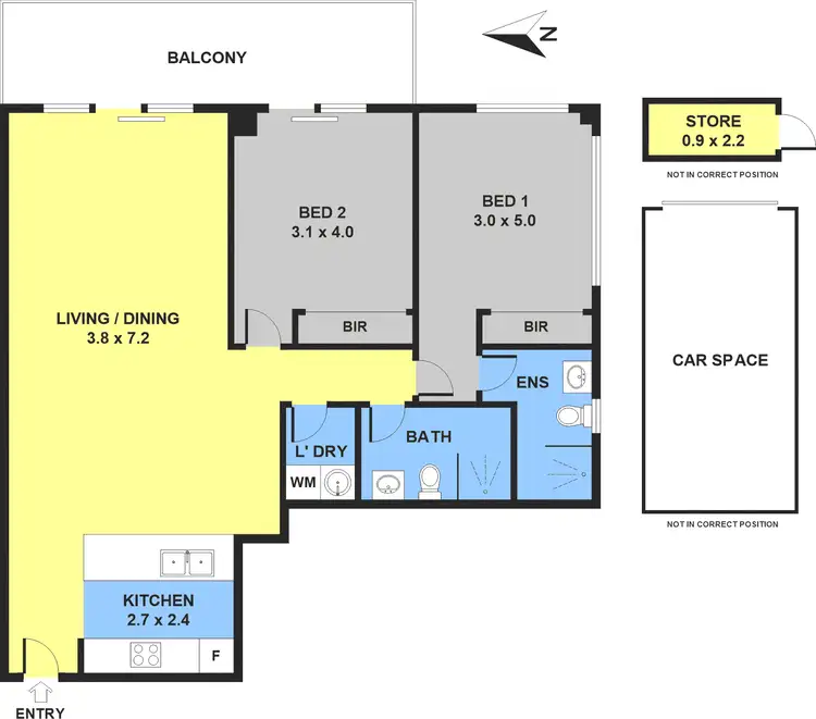 Floorplan of Homely apartment listing, 39/14 Pound Road, Hornsby NSW 2077