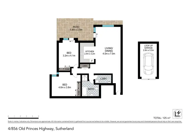Floorplan of Homely apartment listing, 4/856 Old Princes Highway, Sutherland NSW 2232