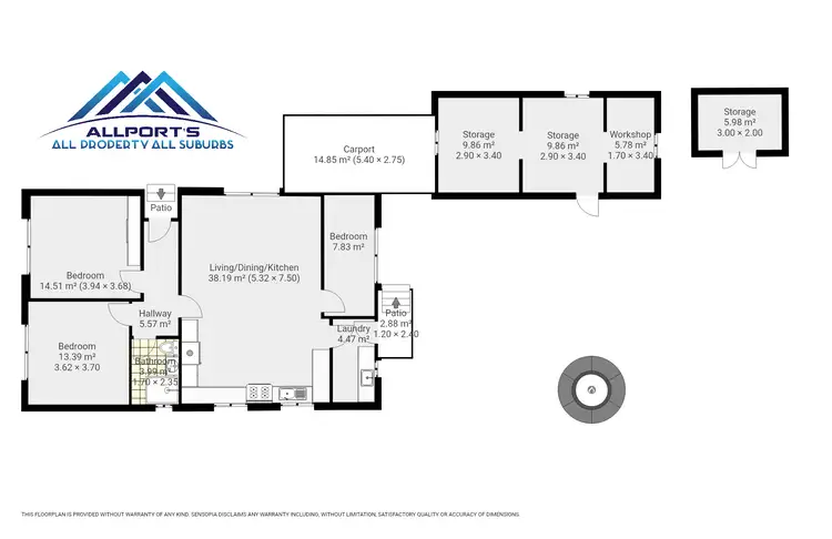 Floorplan of Homely house listing, 67 Proctor Parade, Sefton NSW 2162