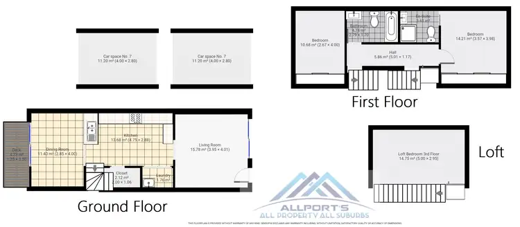 Floorplan of Homely townhouse listing, 7/4-6 Rose Street, Liverpool NSW 2170