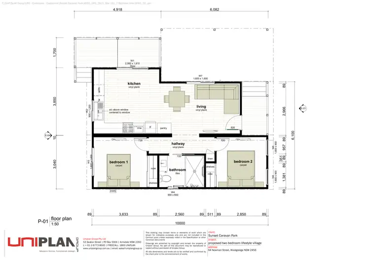 Floorplan of Homely house listing, 101/64 Newman Street, Woolgoolga NSW 2456