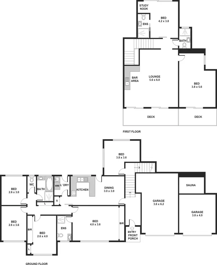 Floorplan of Homely house listing, 9 Playfair Road, Mount Colah NSW 2079