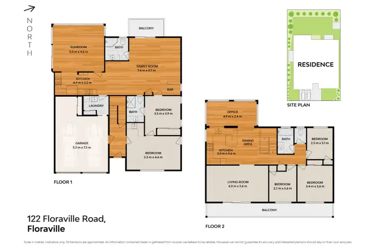 Floorplan of Homely house listing, 122a Floraville Road, Floraville NSW 2280