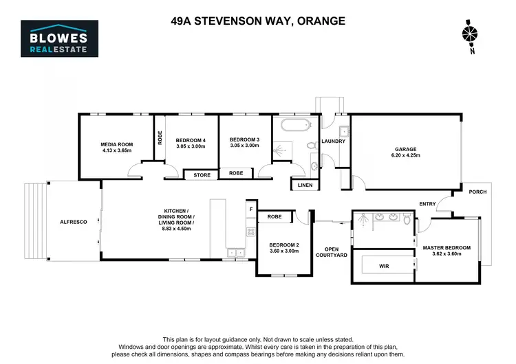 Floorplan of Homely house listing, 49A Stevenson Way, Orange NSW 2800