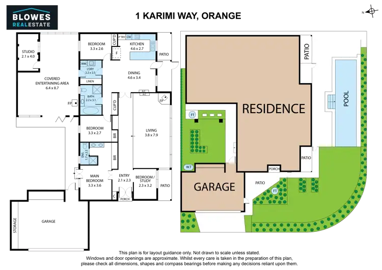 Floorplan of Homely house listing, 1 Karimi Way, Orange NSW 2800